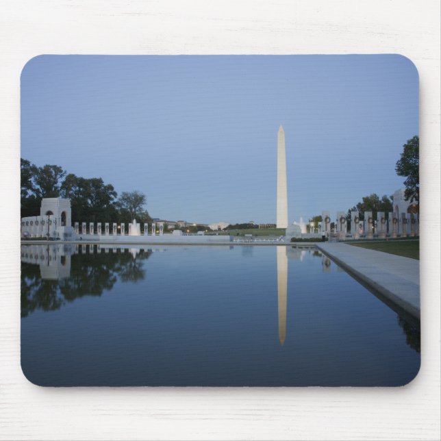 Alfombrilla De Ratón Piscina reflectante, Monumento a Washington (Frente)