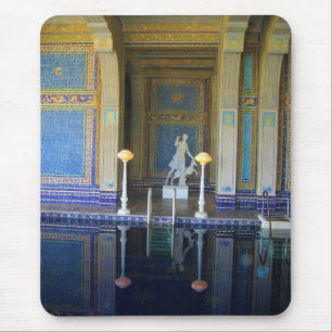 Alfombrilla De Ratón Piscina romana en el Castillo Hearst, California