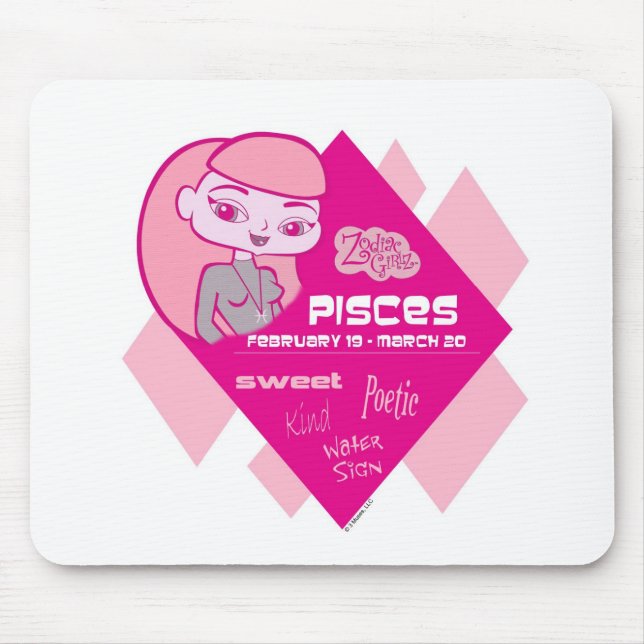 Alfombrilla De Ratón Piscis Mousepad (Frente)