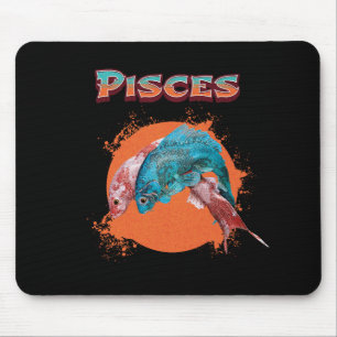 Alfombrilla De Ratón Piscis Pez Zodíaco Horóscopo Signo de Astrología d