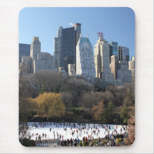 Alfombrilla De Ratón Pista de hielo del Central Park