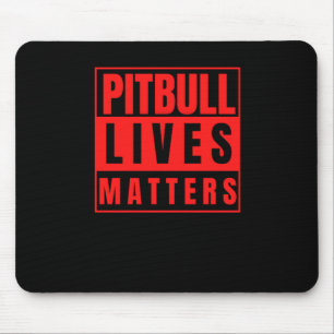 Alfombrilla De Ratón Pitbull vive - Pitbull Stuff Dog Lover Pegatina