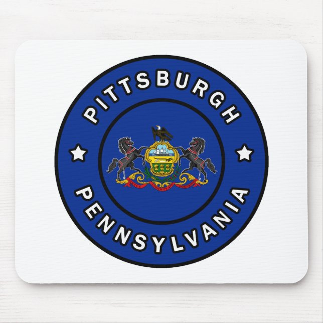 Alfombrilla De Ratón Pittsburgh Pennsylvania (Frente)