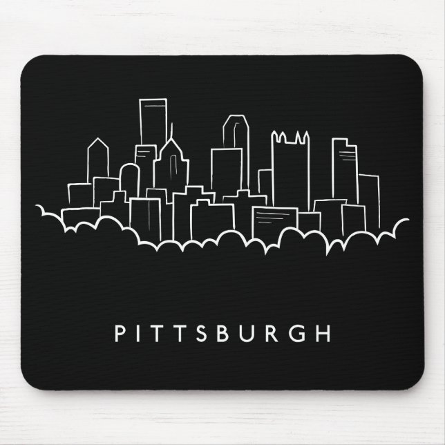 Alfombrilla De Ratón Pittsburgh Pennsylvania (Frente)