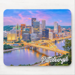 Alfombrilla De Ratón Pittsburgh, Pennsylvania (Estados Unidos de Améric