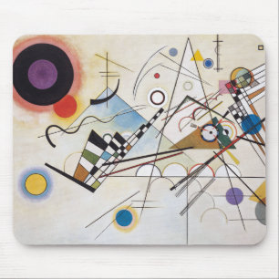 Alfombrilla De Ratón PixDezines Kandinsky 1923 Composición VIII