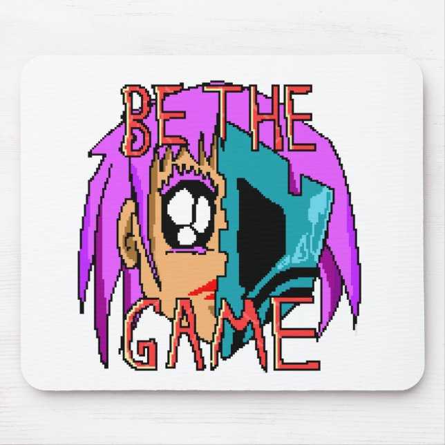 Alfombrilla De Ratón Pixel Rebel Zoe - 8-Bit Character Art (Frente)