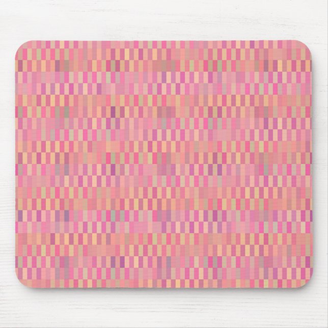 Alfombrilla De Ratón Píxeles rosados (Frente)