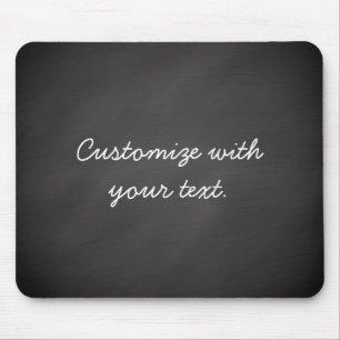 Alfombrilla De Ratón Pizarra adaptable del texto