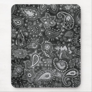 Alfombrilla De Ratón Pizarra Paisley