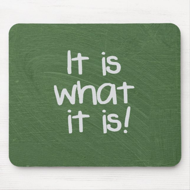 Alfombrilla De Ratón pizarra verde (Frente)