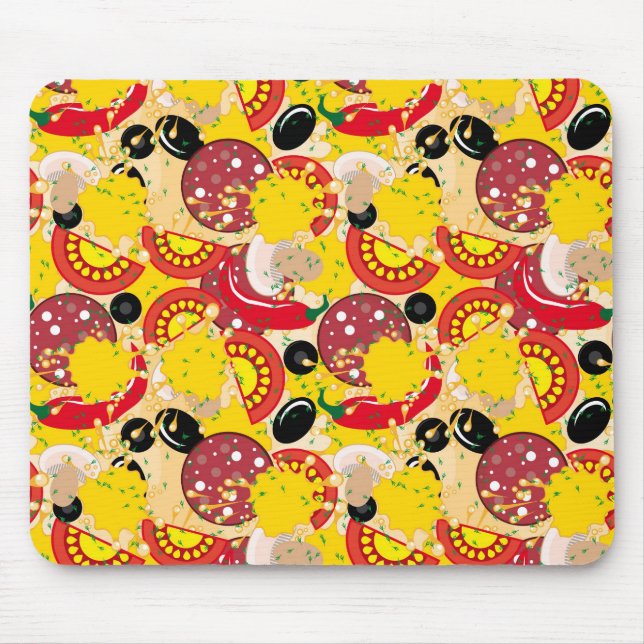 Alfombrilla De Ratón Pizza (Frente)