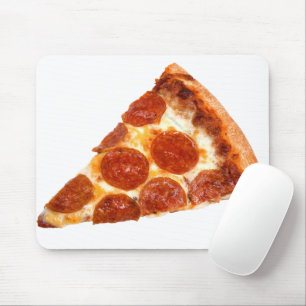 Alfombrilla De Ratón Pizza en rodajas de SlipperyJoe's pepperoni queso 