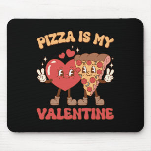 Alfombrilla De Ratón Pizza Es Mi San Valentín Día De San Valentín Coraz