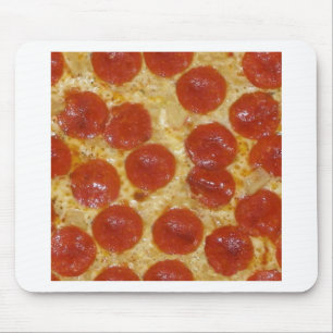 Alfombrilla De Ratón pizza grande de pepperoni