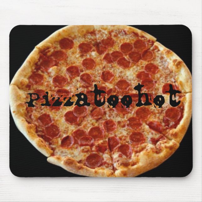 Alfombrilla De Ratón Pizza Mousepad (Frente)