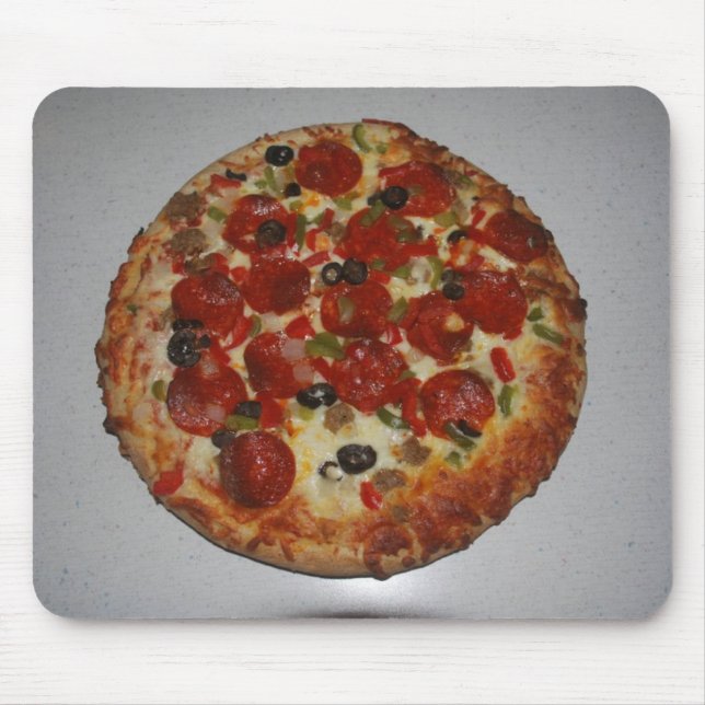 Alfombrilla De Ratón Pizza Mousepad (Frente)