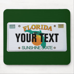 Alfombrilla De Ratón Placa (adaptable) de la Florida
