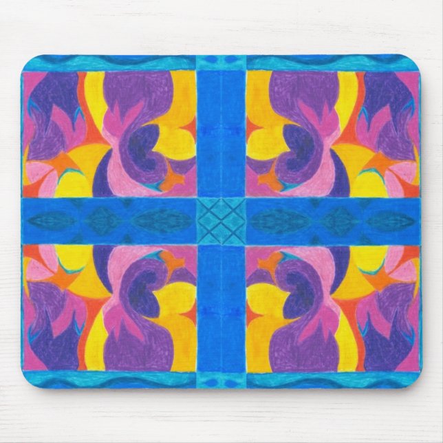 Alfombrilla De Ratón Placa de frutas (Frente)
