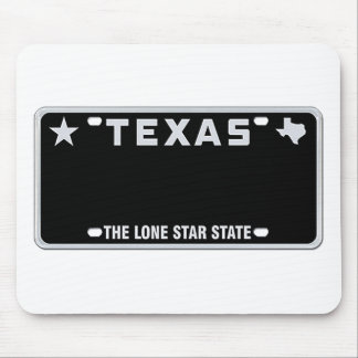 Alfombrilla De Ratón Placa de licencia de Texas