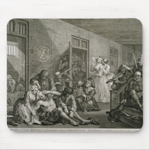 Alfombrilla De Ratón Placa VIII del progreso de un rastrillo, 1735