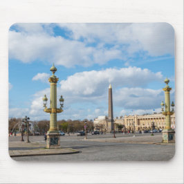Alfombrilla De Ratón Place de la Concorde y obelisk - París, Francia