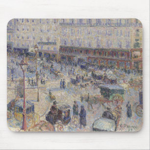 Alfombrilla De Ratón Place du Havre, París por Pissarro