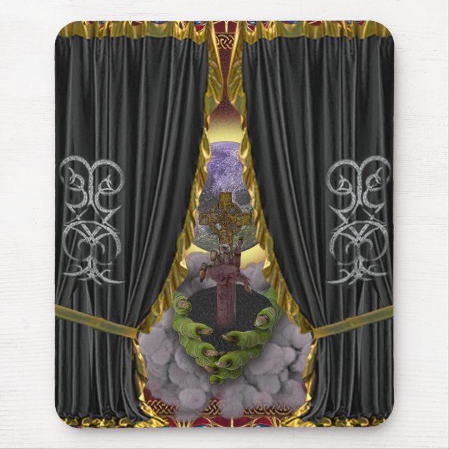 Alfombrilla De Ratón Plagued Grimoires of Necromancy & Curses III (Frente)
