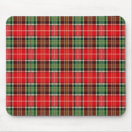 Alfombrilla De Ratón Plaid de Navidad tradicional