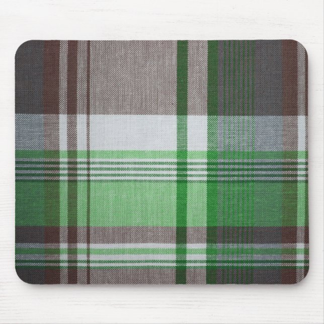 Alfombrilla De Ratón Plaid Mousepad (Frente)