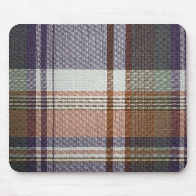 Alfombrilla De Ratón Plaid Mousepad (Frente)