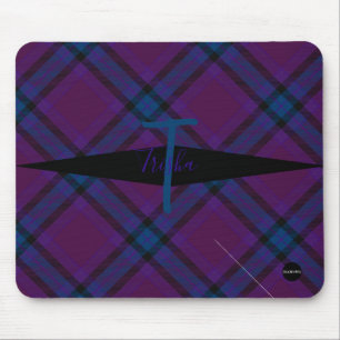 Alfombrilla De Ratón Plaid Mousepad - HAMbyWG - Marrón y Verde azulado