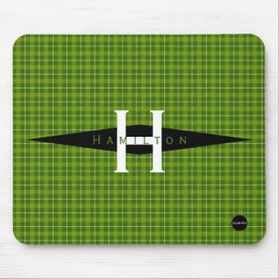 Alfombrilla De Ratón Plaid Mousepad - HAMbyWG - Verde
