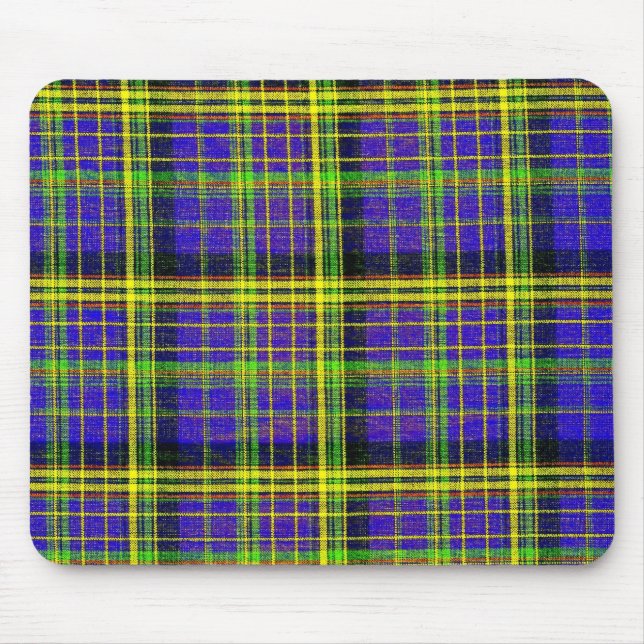 Alfombrilla De Ratón Plain Plaid 3h (Frente)