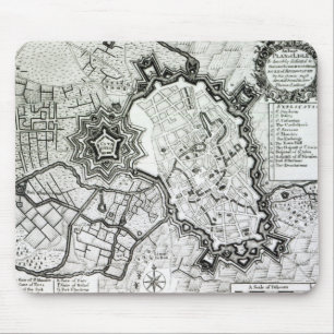 Alfombrilla De Ratón Plan de Lisle, 1736