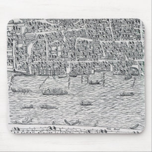 Alfombrilla De Ratón Plan de Londres, c.1560-70