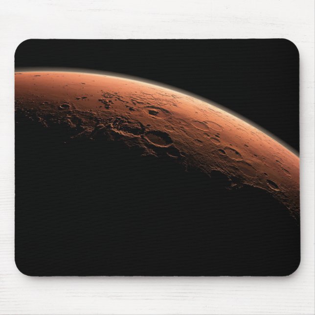 ALFOMBRILLA DE RATÓN PLANETA EN EL UNIVERSO, MARTE MOUSEPAD DE MARTE (Frente)
