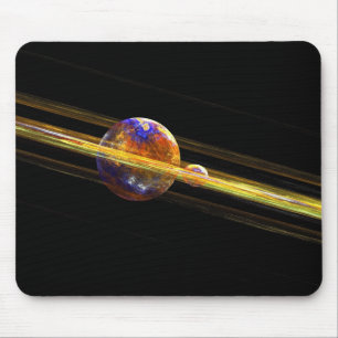 Alfombrilla De Ratón Planeta espacial profundo