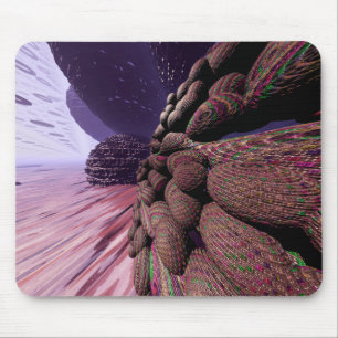 Alfombrilla De Ratón Planeta Mars. Paredes de los edificios