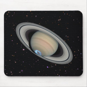 Alfombrilla De Ratón Planeta Saturn Starry Sky Mousepad
