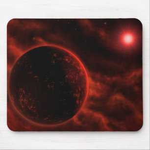 Alfombrilla De Ratón Planeta volcánico