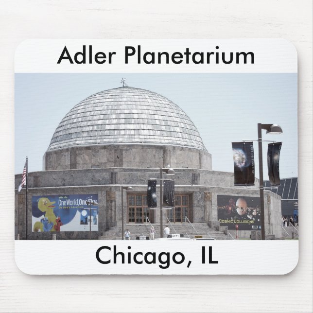 Alfombrilla De Ratón Planetario de Adler - Chicago, IL (Frente)