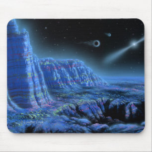 Alfombrilla De Ratón Planetas del pulsar II Mousepad
