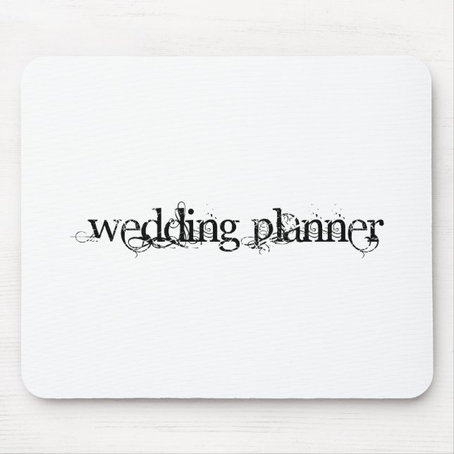 Alfombrilla De Ratón Planificador de bodas (Frente)