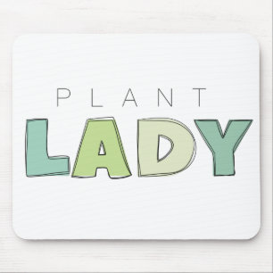 Alfombrilla De Ratón Planta Lady Mousepad