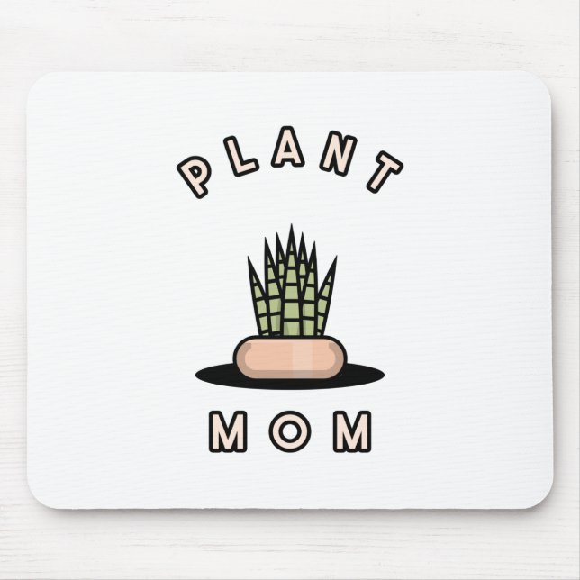 Alfombrilla De Ratón Plantar a mamá (Frente)