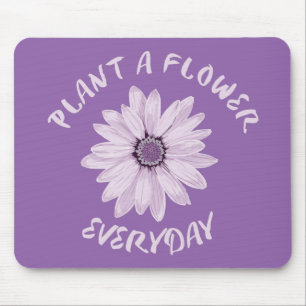 Alfombrilla De Ratón Plantar Una Flor Cada Día