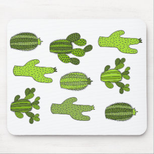 Alfombrilla De Ratón Plantas de cactus, botánicas, cactus, jardineras