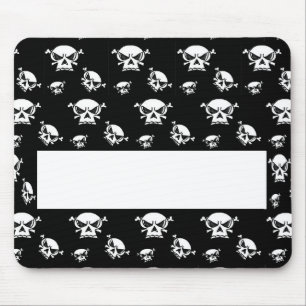 Alfombrilla De Ratón Plantilla de varios Skulls