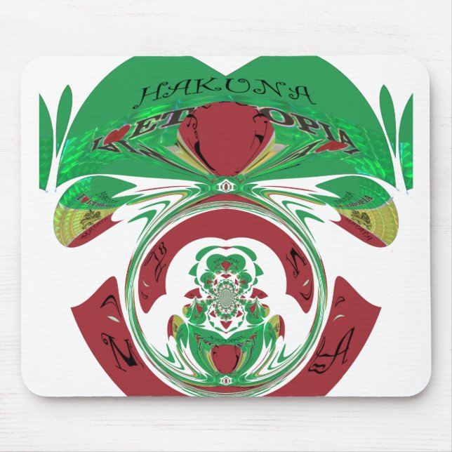 Alfombrilla De Ratón Plantilla horizontal Mousepad (Frente)